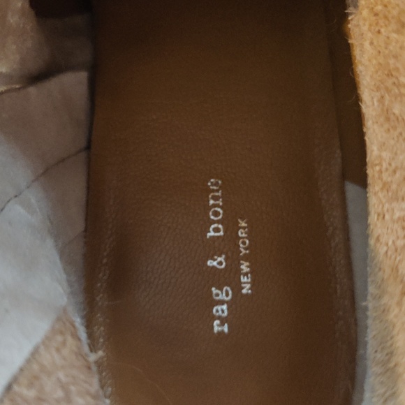 Rag and Bone razor boots size sip creme colored size 36.5 - Picture 12 of 12